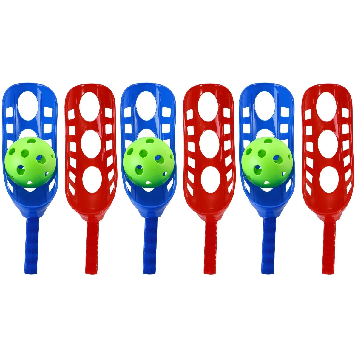 3pcs Scoop Toss & Catch Set Outdoor Sports Beach Game A182836