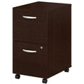 2 Drawer Mobile File Cabinet, Mocha Cherry I2008