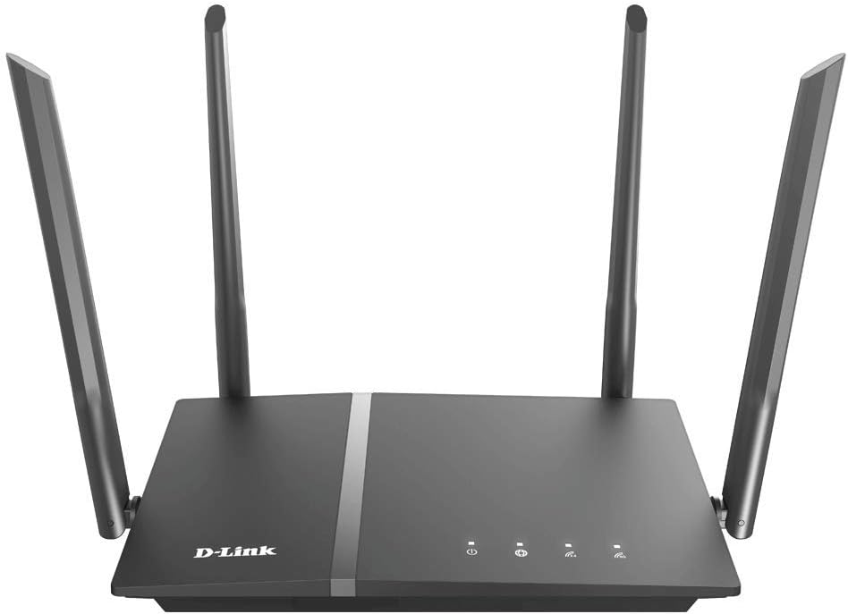 Black Pack of 2 AC1900 Dual Band Gigabit WiFi Router S90586