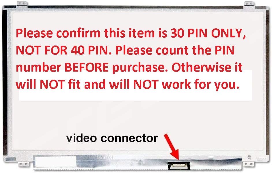 15.6" Full-HD LED LCD Screen Display Pack of 2 Q5925