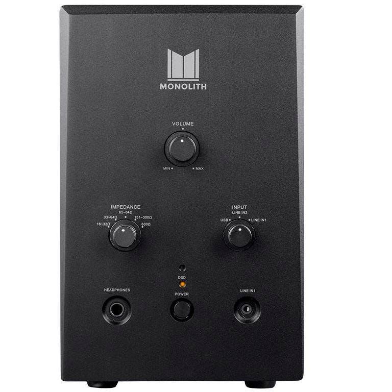 Black Tube Amp Headphone Amplifier with DAC A7044