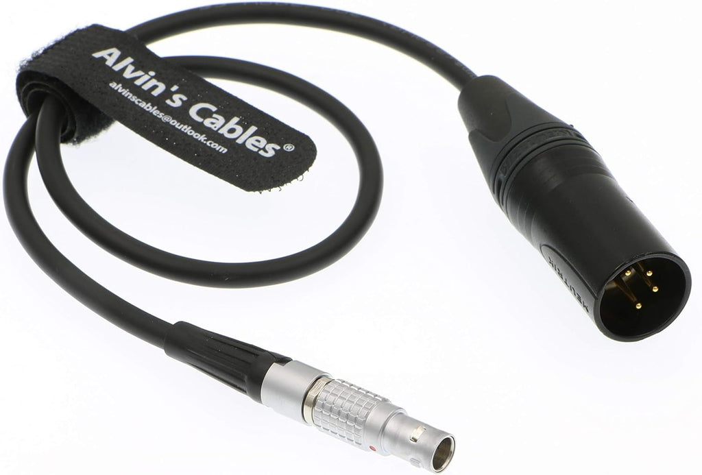 XLR 4 Pin Male to 2 Pin Male Cable, Pack of 2 K342815