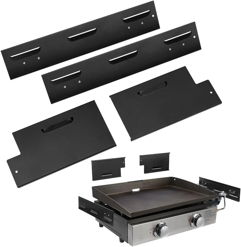 Black Wind Guard for 22" Griddle, Pack of 2 E9934