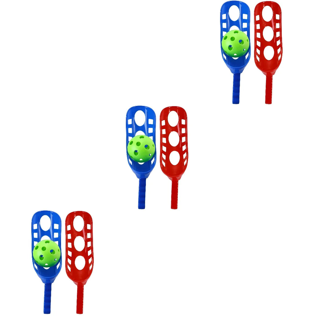 3pcs Scoop Toss & Catch Set Outdoor Sports Beach Game A182836