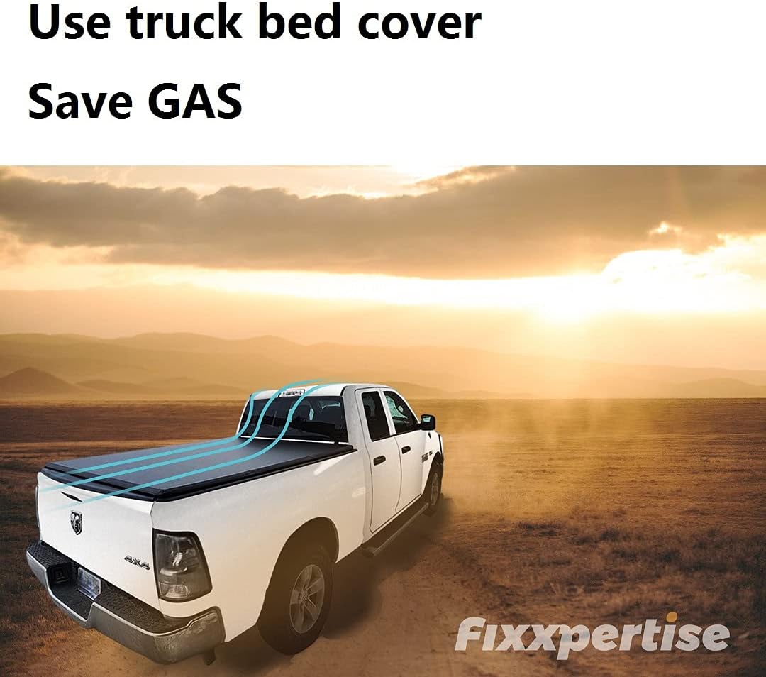 Soft Roll Up Truck Tonneau Cover for 5ft Bed J456448