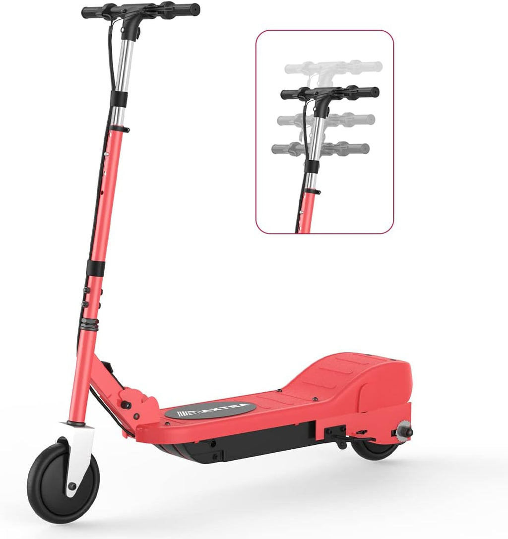 Electric Scooter, Foldable, Adjustable Height, 10mph, 155lbs Max Load A5603