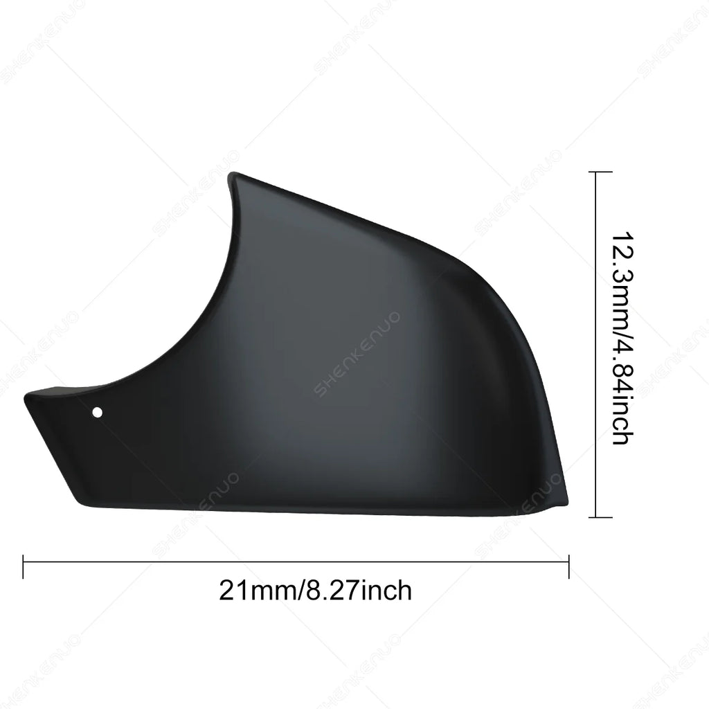 Left Side Rearview Mirror Cover Lower Holder Black For 2020-2023 Tesla Model Y O353463