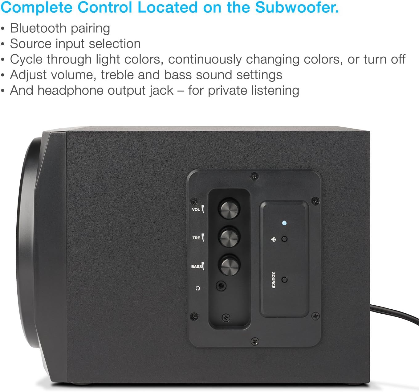 2.1 Bluetooth Subwoofer Speaker System, Pack of 2 G335377