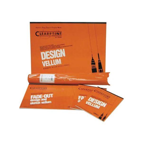 24 x 36 Vellum 10-Sheet Pack 10x10 Grid E884