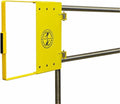 Safety Gate, Carbon Steel, Safety Yellow Powder Coat, Fits 30” – 36” Opening L357