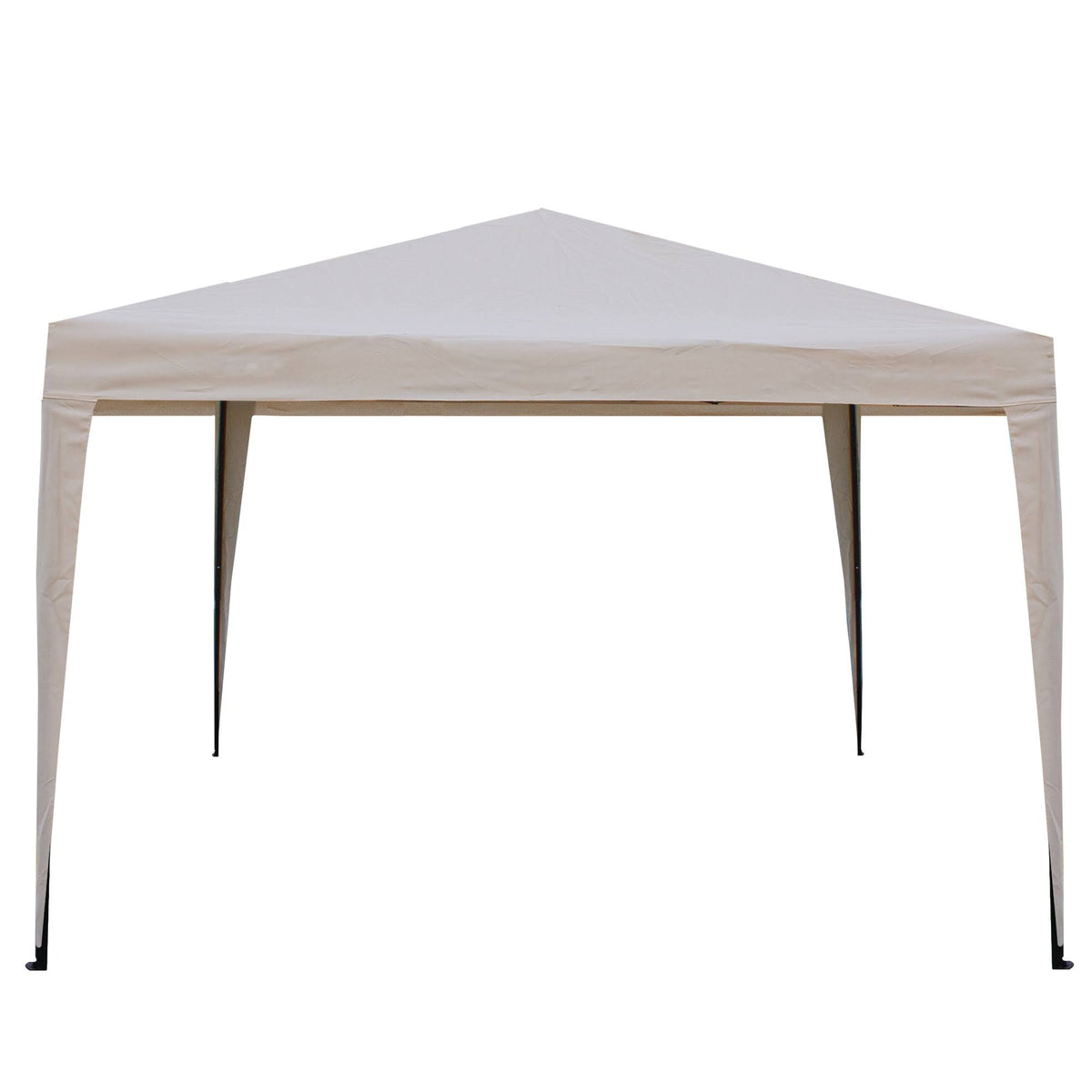 Beige Pop-Up Outdoor Canopy Gazebo T423464
