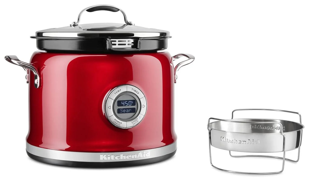 Candy Apple Red 4-Quart Multi-Cooker S578