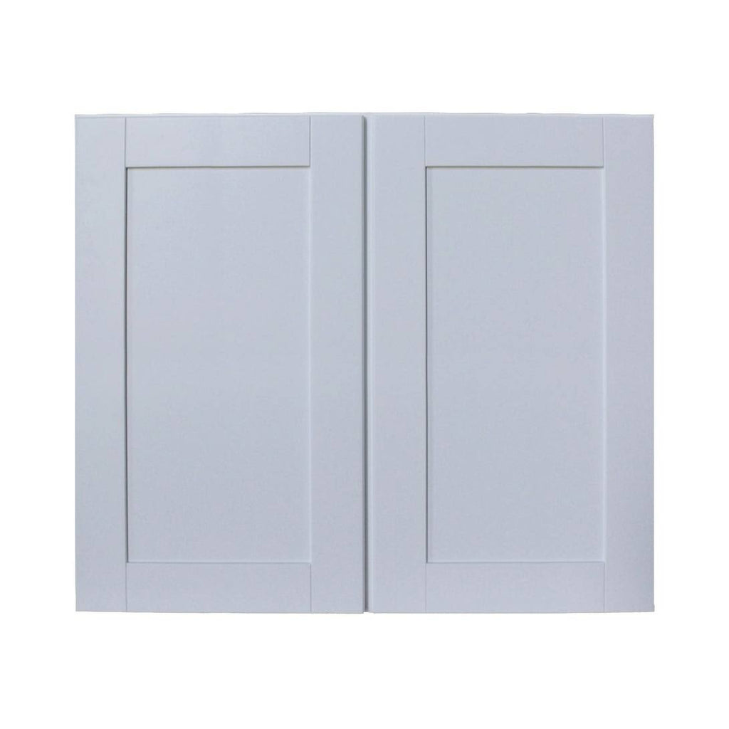 White Double Door Wall Cabinet Y82193