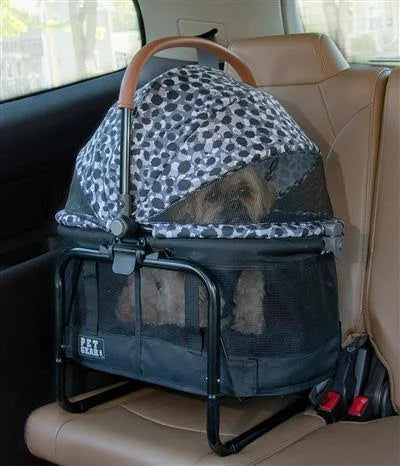 Jet Black Dog & Cat Stroller F959