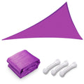 Fuchsia Triangle Sun Shade Canopy 25ft Z7692
