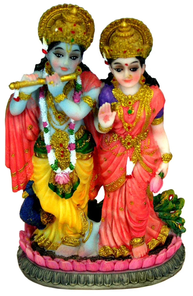 Radha Krishna Statue 5" O467308