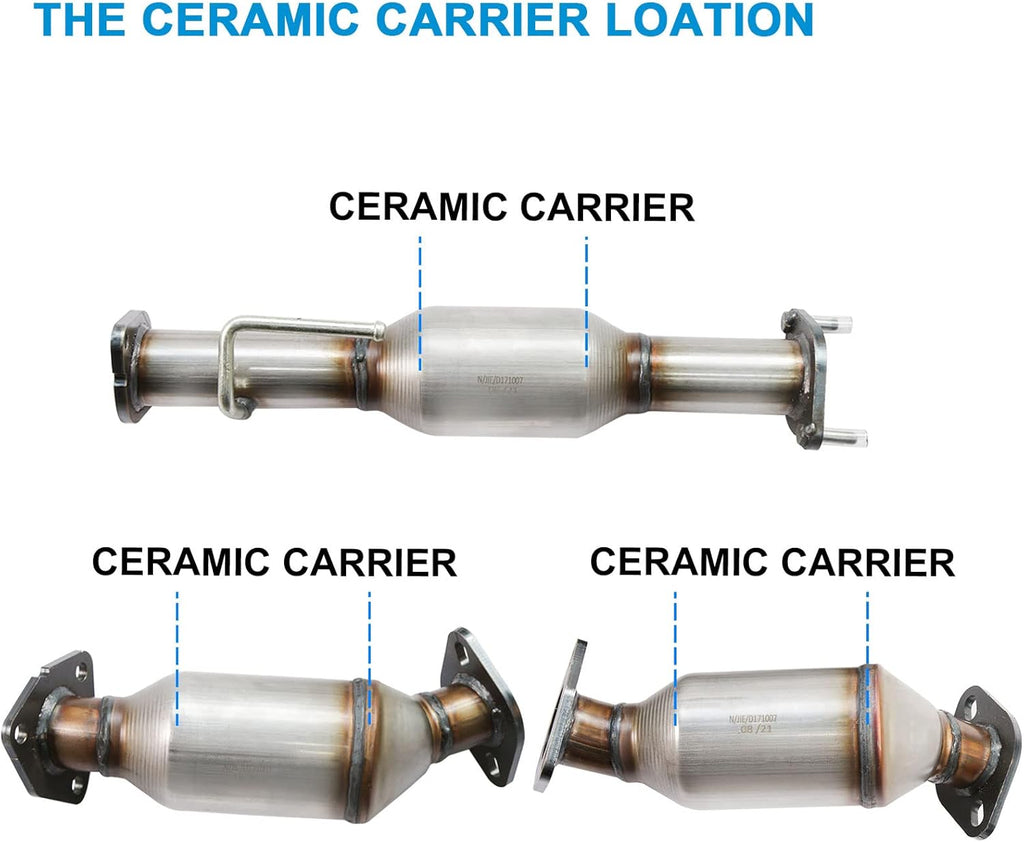 Stainless Steel High Flow Catalytic Converter J27313