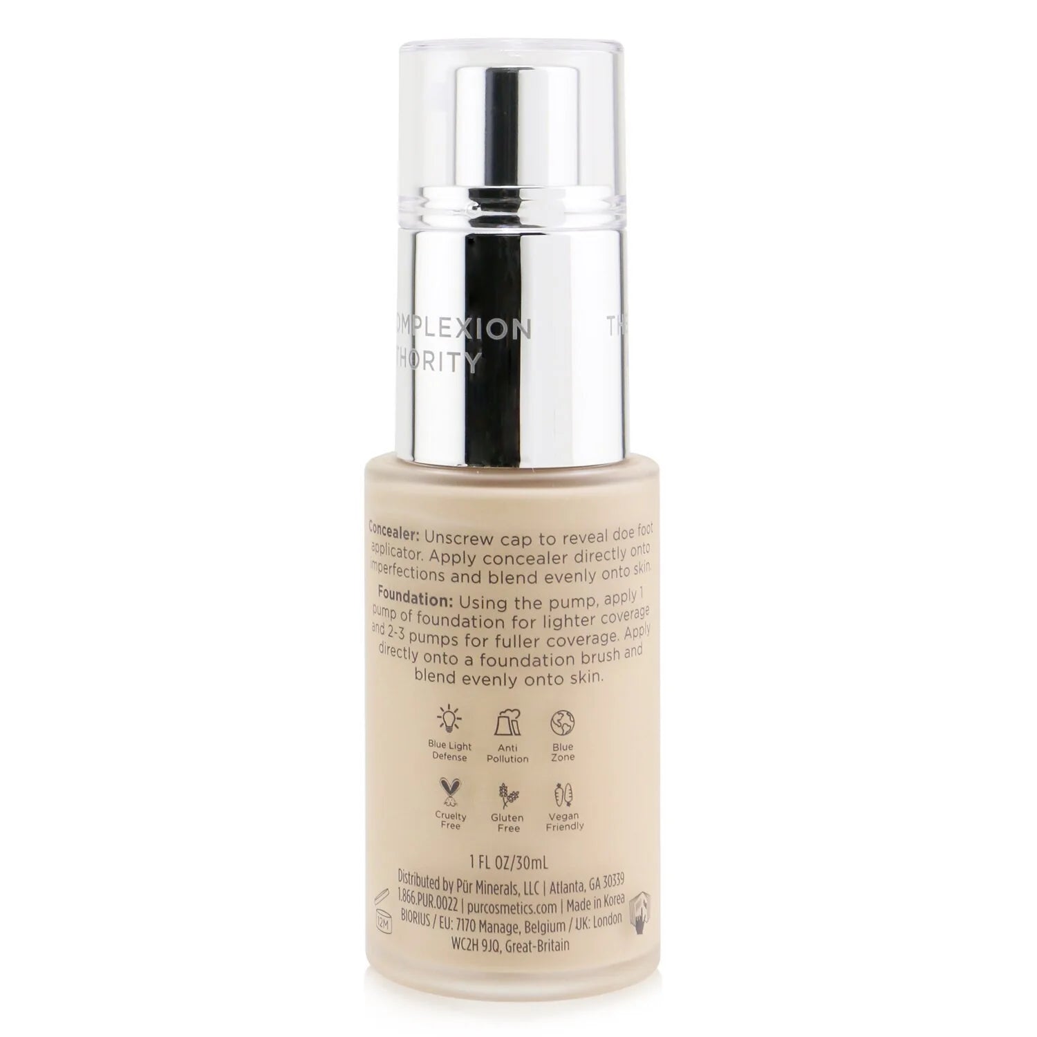 4 in 1 Longwear Foundation & Concealer - #LN1 Porcelain 30ml/1oz C48365