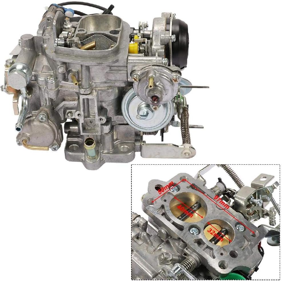 Carburetor for Toyota 2 Barrel 22R Engine 1981-1987 with Round Plug Connector K592