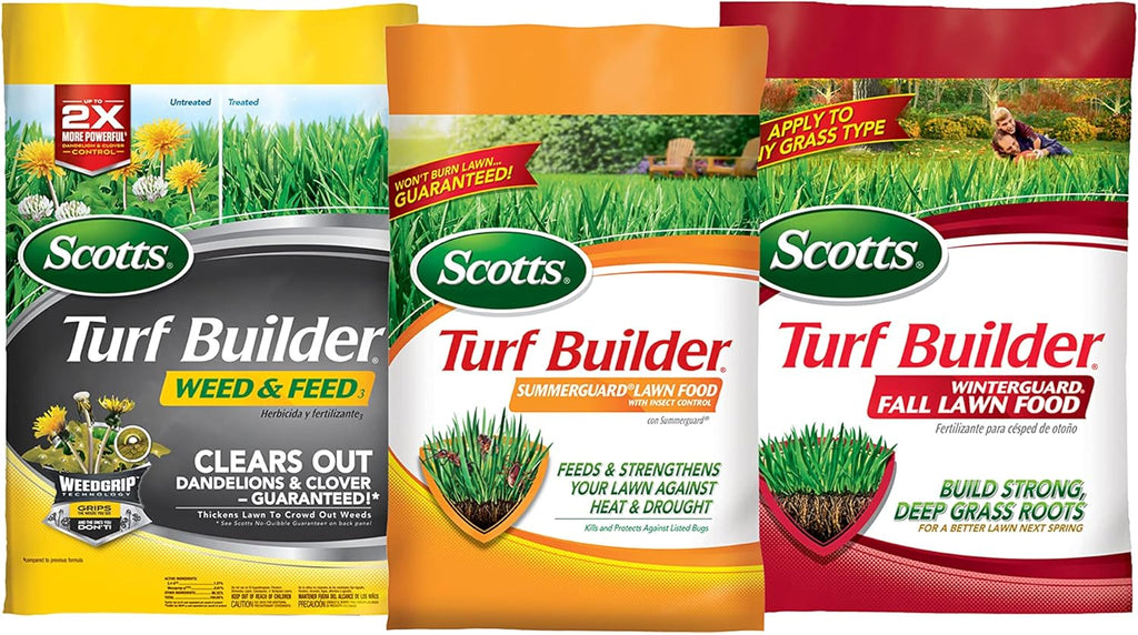 3-Part Scotts Lawn Care Plan Northern Small Yard A982
