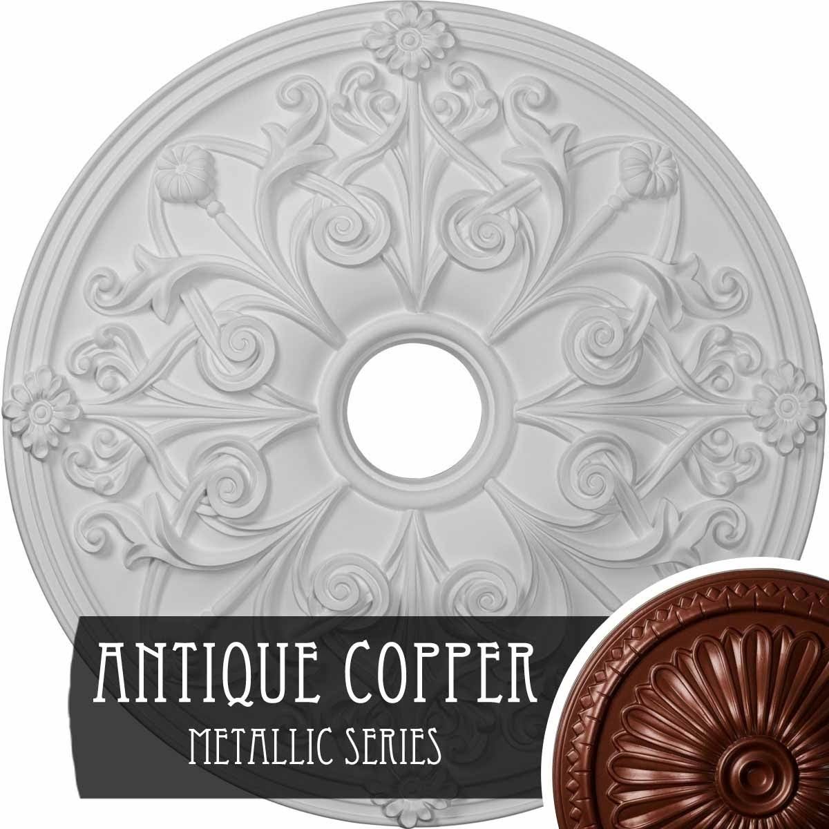 Bronze Ceiling Medallion V94832