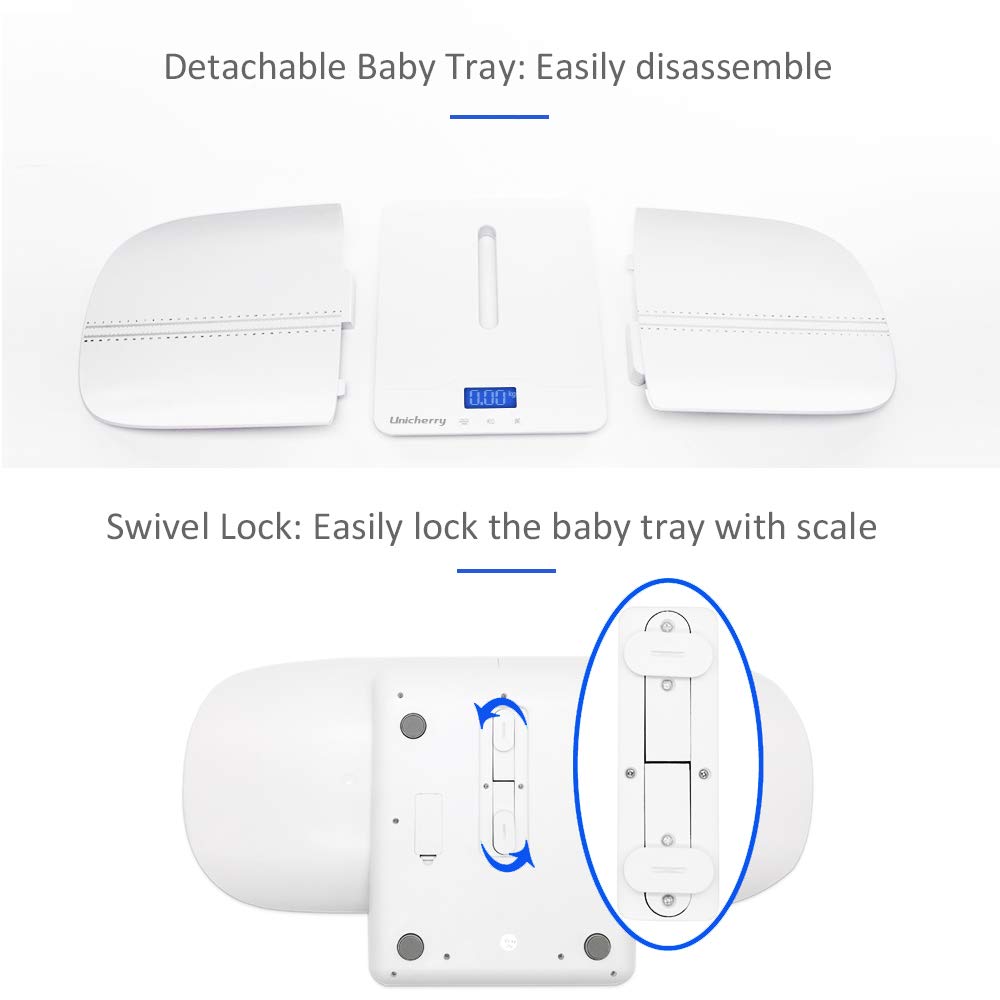 Baby Scale, 2 in 1 Digital Baby Scale T202