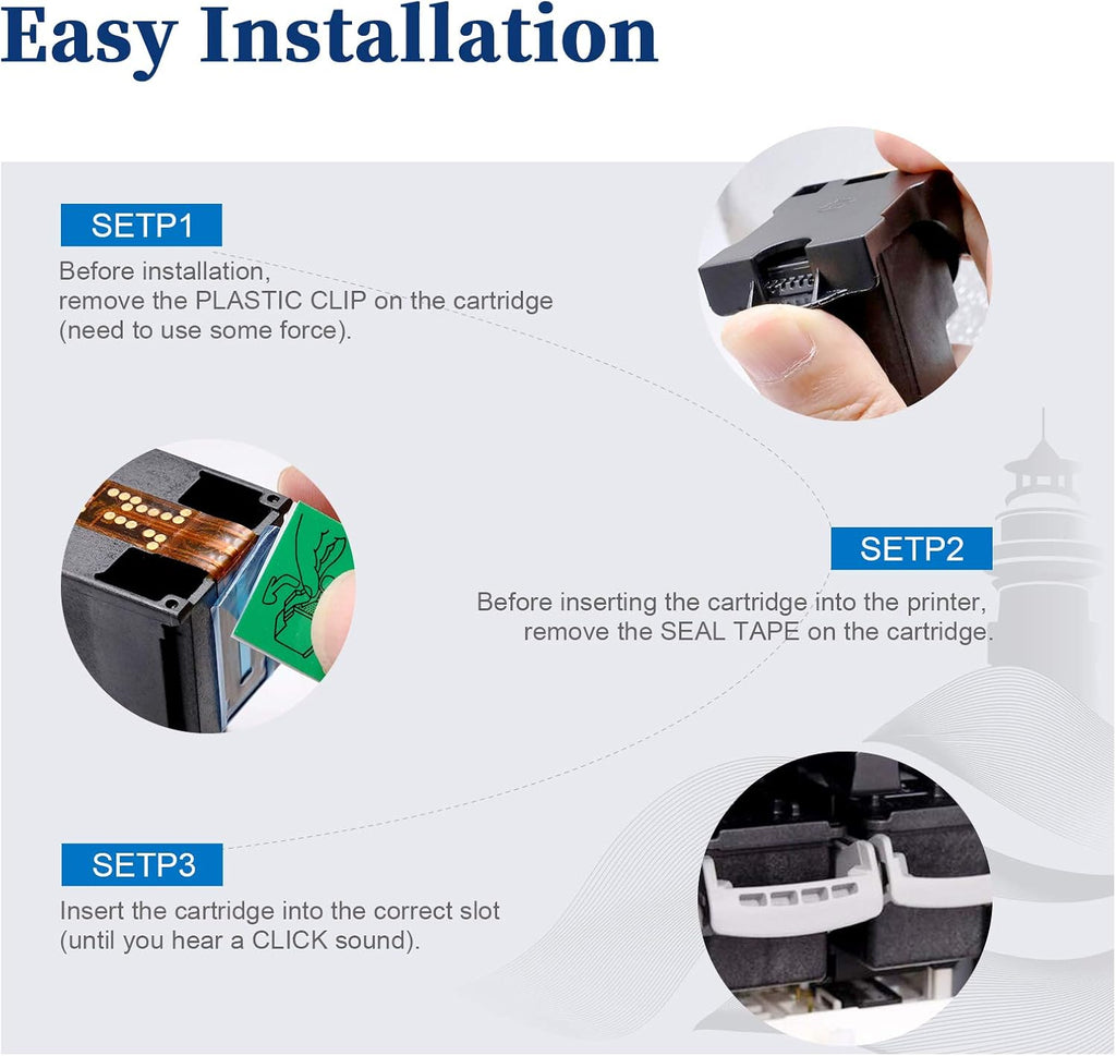 Black Ink Cartridge 3 Pack L844909