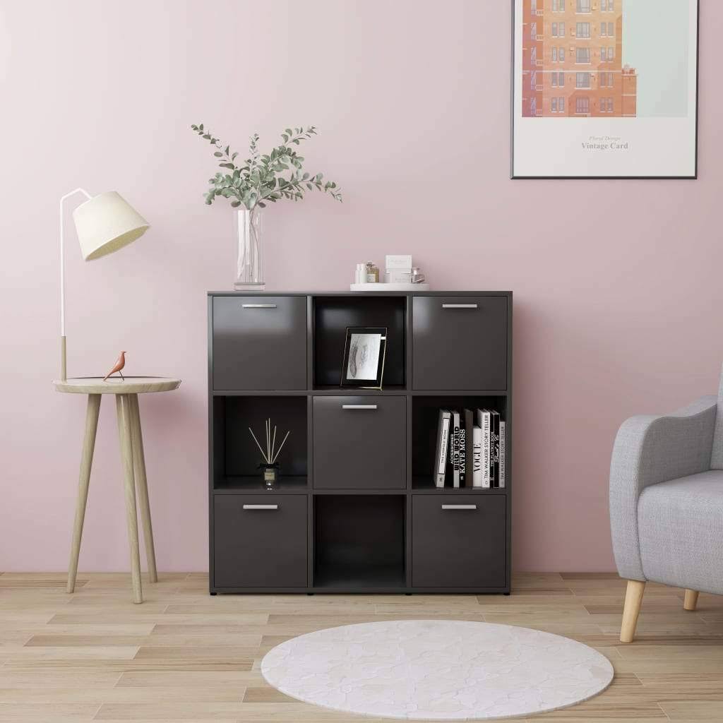 White Book Cabinet Chipboard Y4713