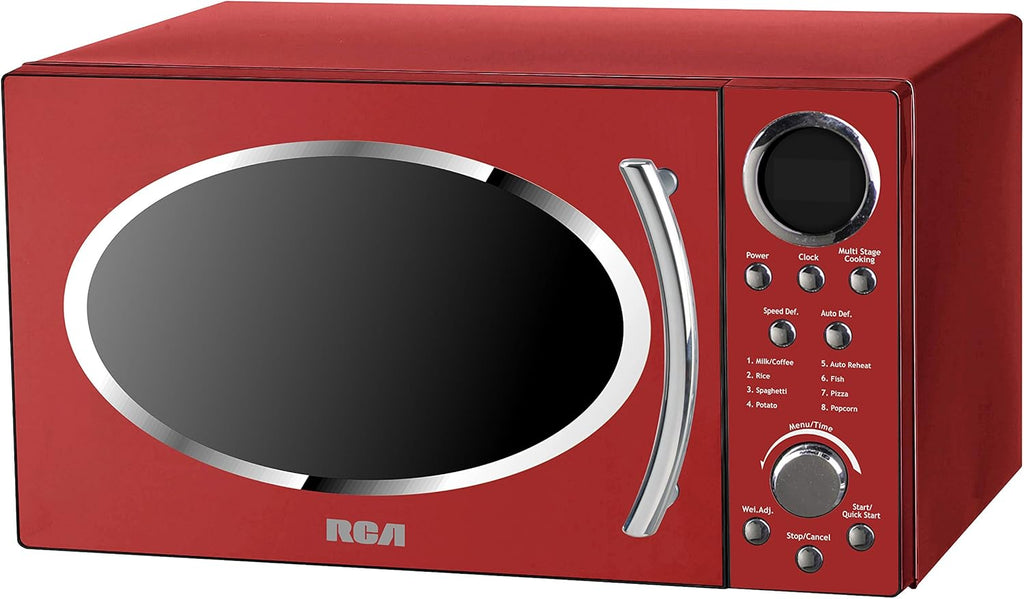 0.9-Cubic-Foot Black Microwave Oven R7222