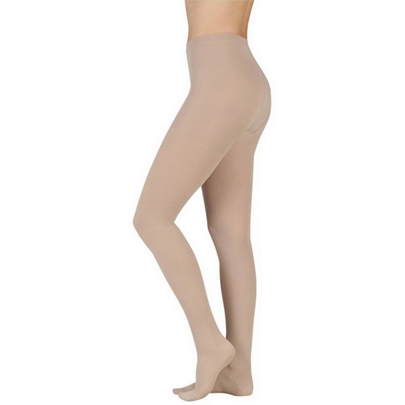 Beige Soft Elastic Pantyhose D673
