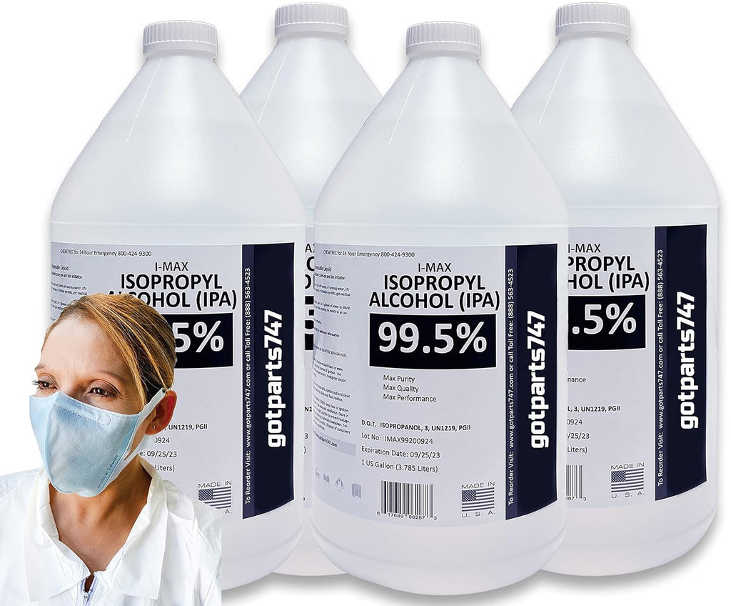 Isopropyl Alcohol 99.5% 4 Gallons D49349