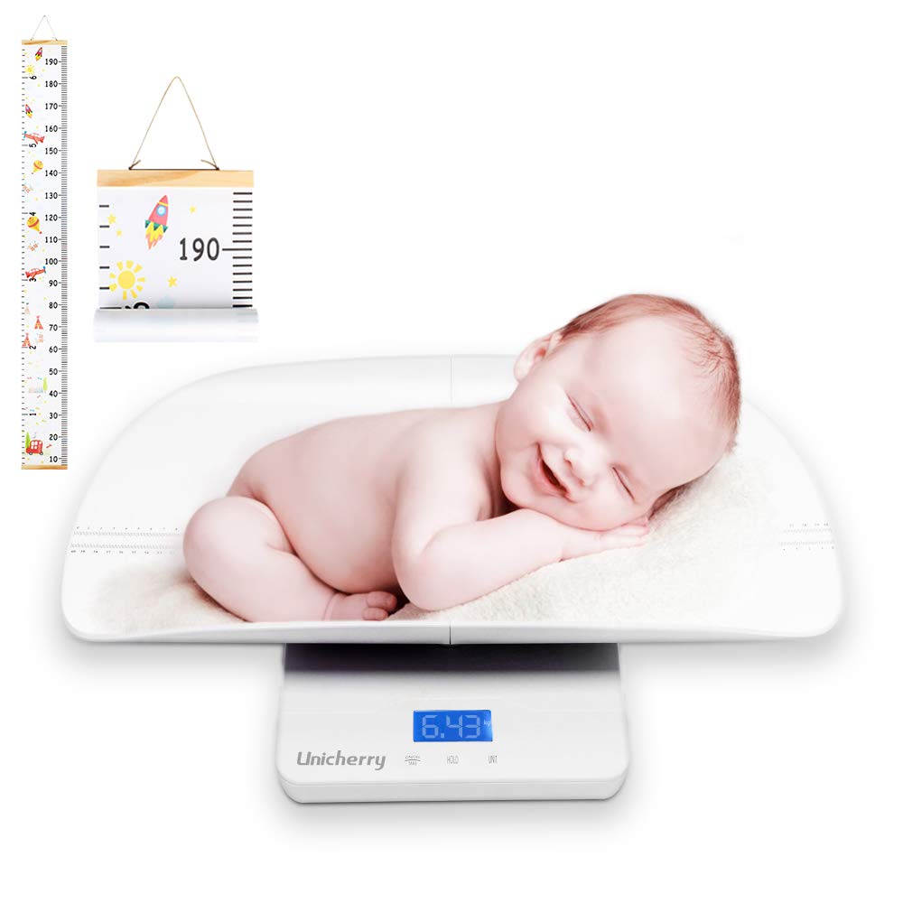 Baby Scale, 2 in 1 Digital Baby Scale T202