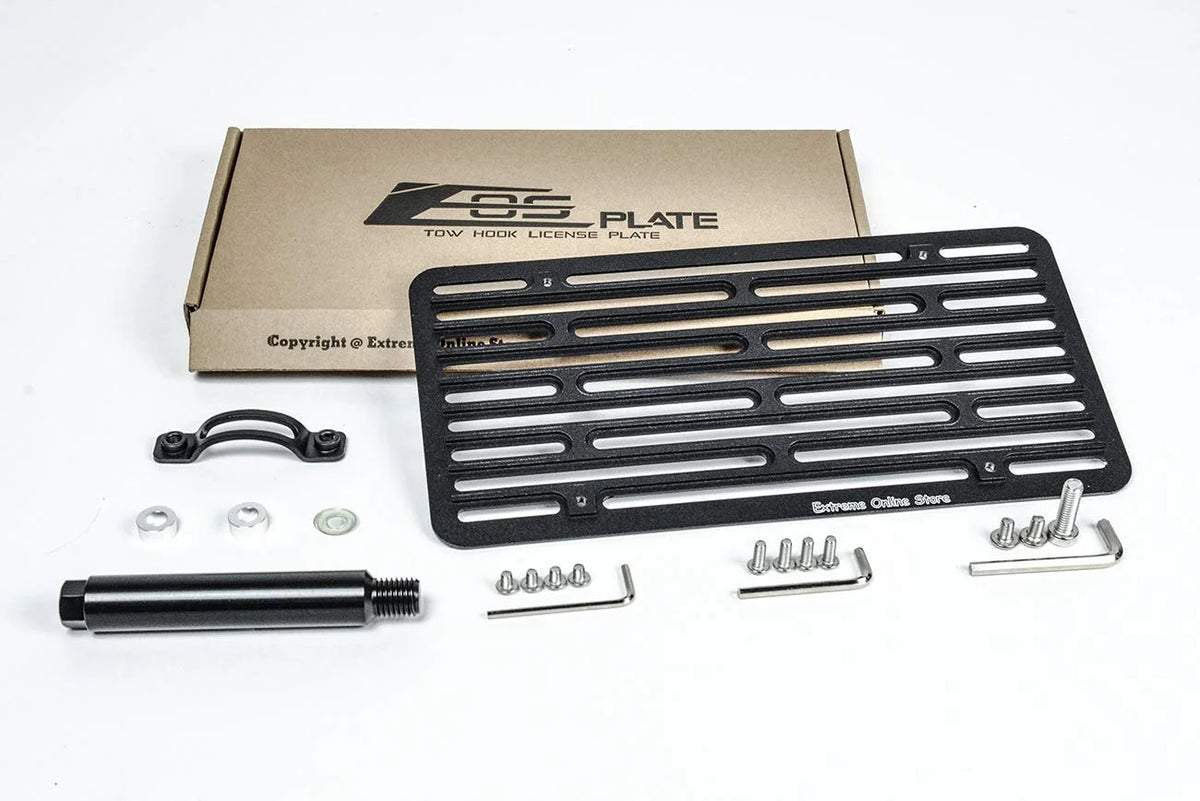 Tow Hook License Plate Relocator Mount Bracket M80151