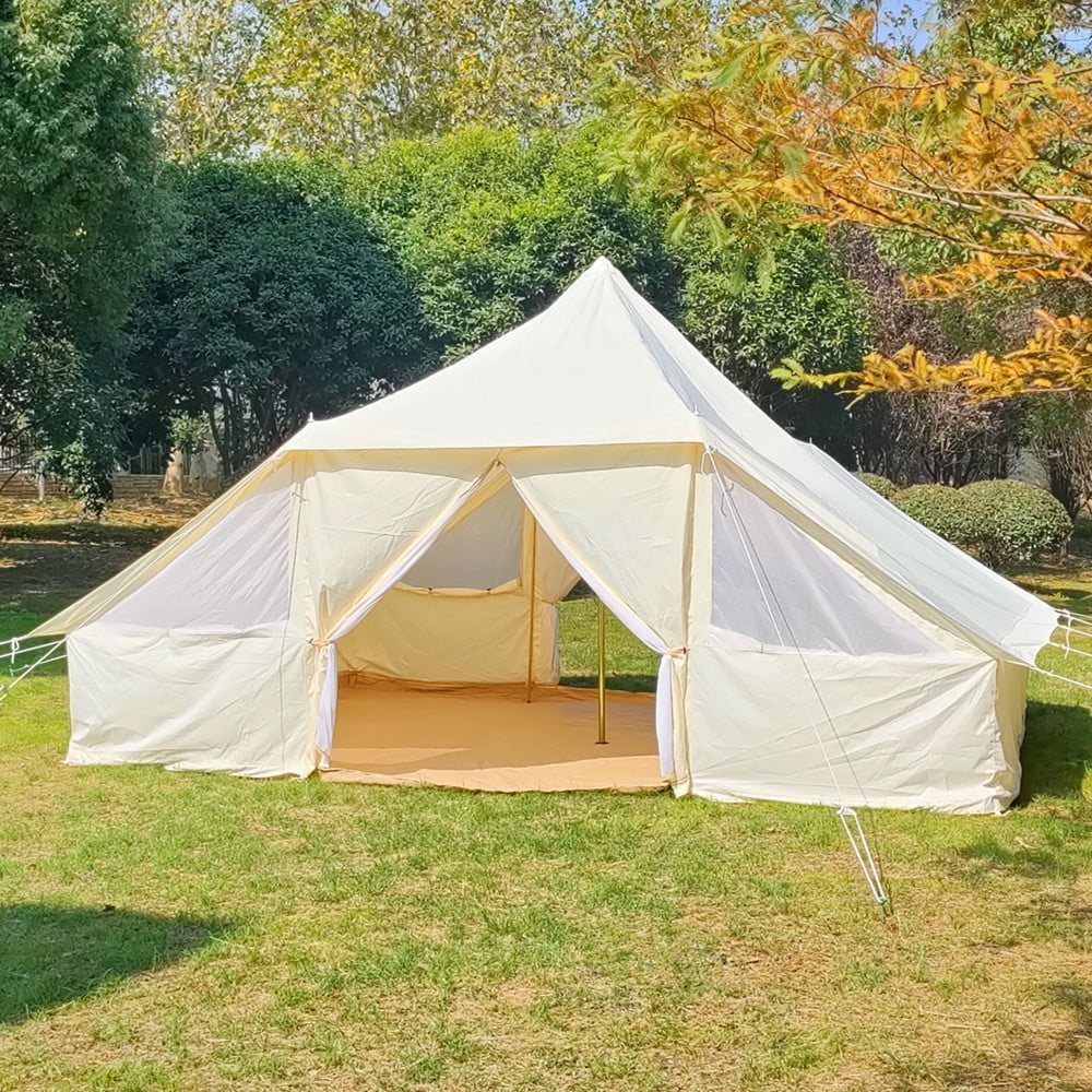 16.4FT Waterproof Oxford Bell Tent With Double Door C4693