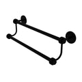 Matte Black Double Towel Bar E106