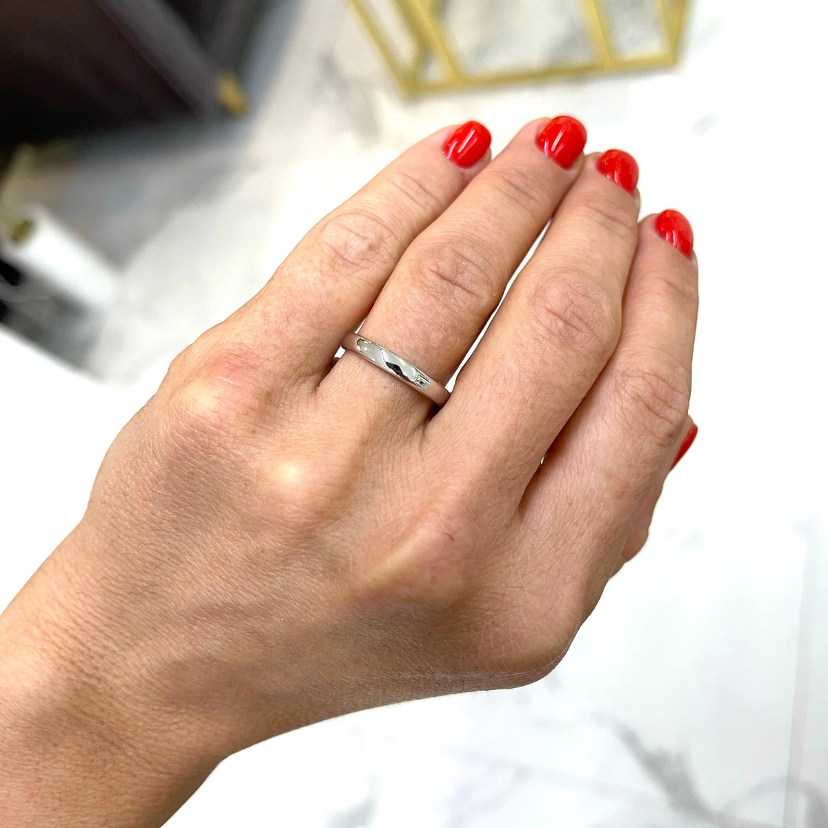 Platinum Wedding Band P21850