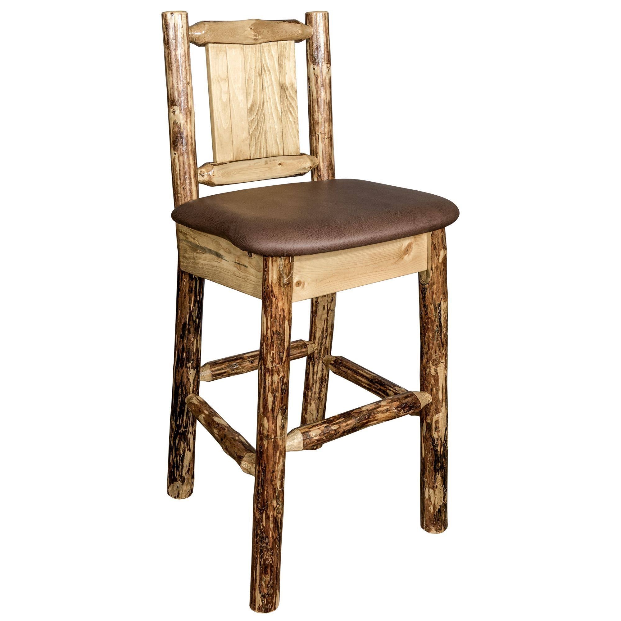 Barstool with Back D4849
