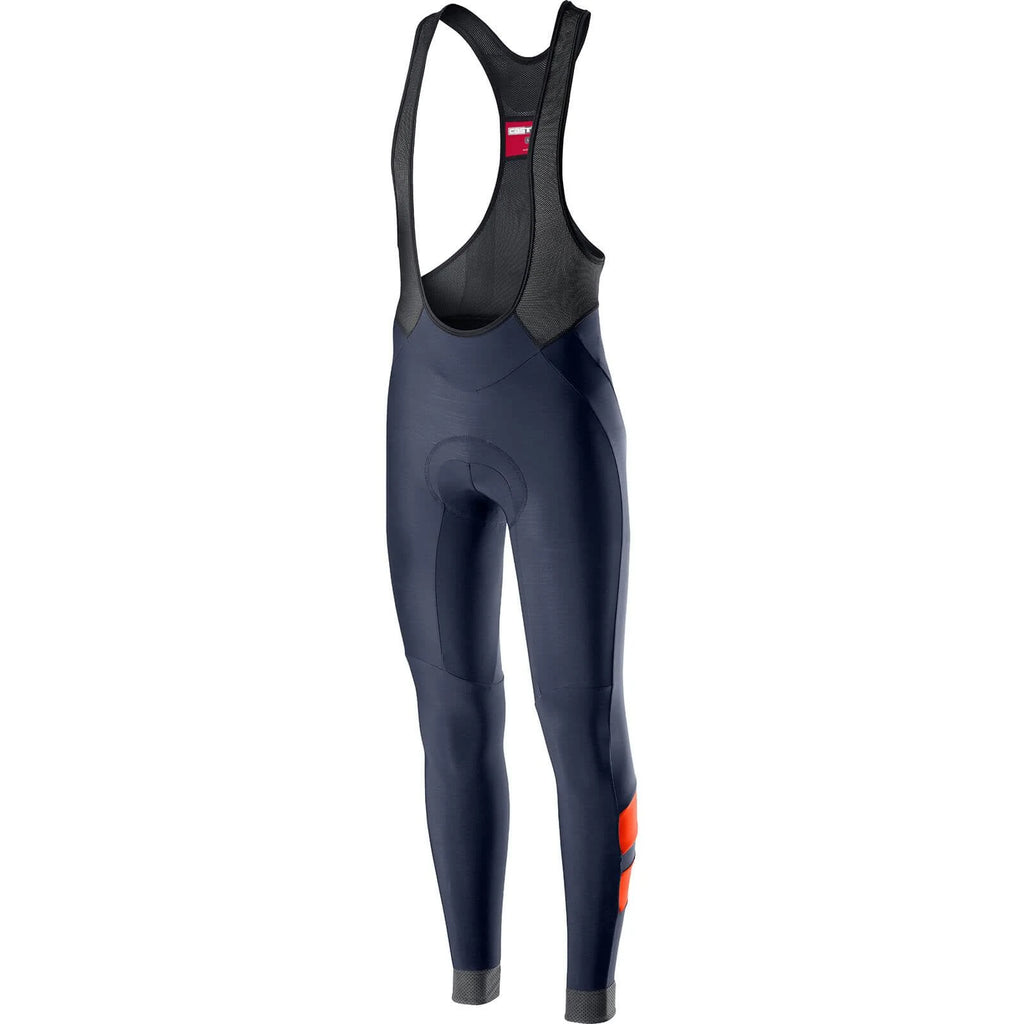 Dark Steel Blue/Orange Bibtight O1875