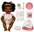 African American Baby Learns To Potty Q61141