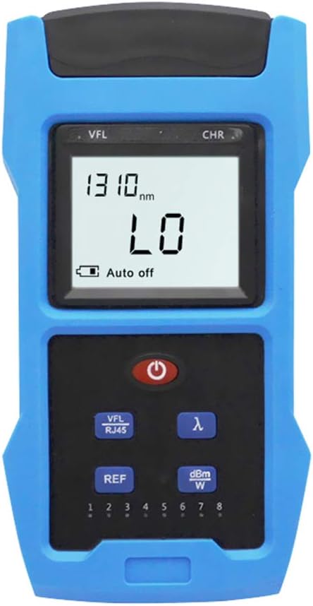3 in 1 Fiber Light Tester with 6 Calibrated Wavelength, Pack of 2 R949