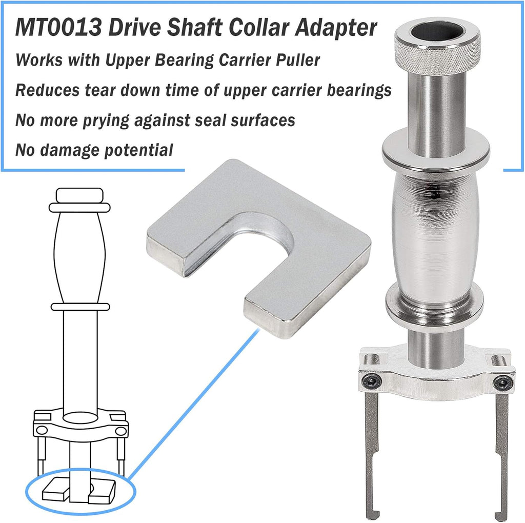 Upper Bearing Carrier Puller with Drive Shaft Collar Adapter Y1019