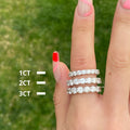 3 Carat Round Diamond Eternity Band A38569