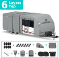 Travel Trailer Cover with Tongue Jack Cover and Straps M56419