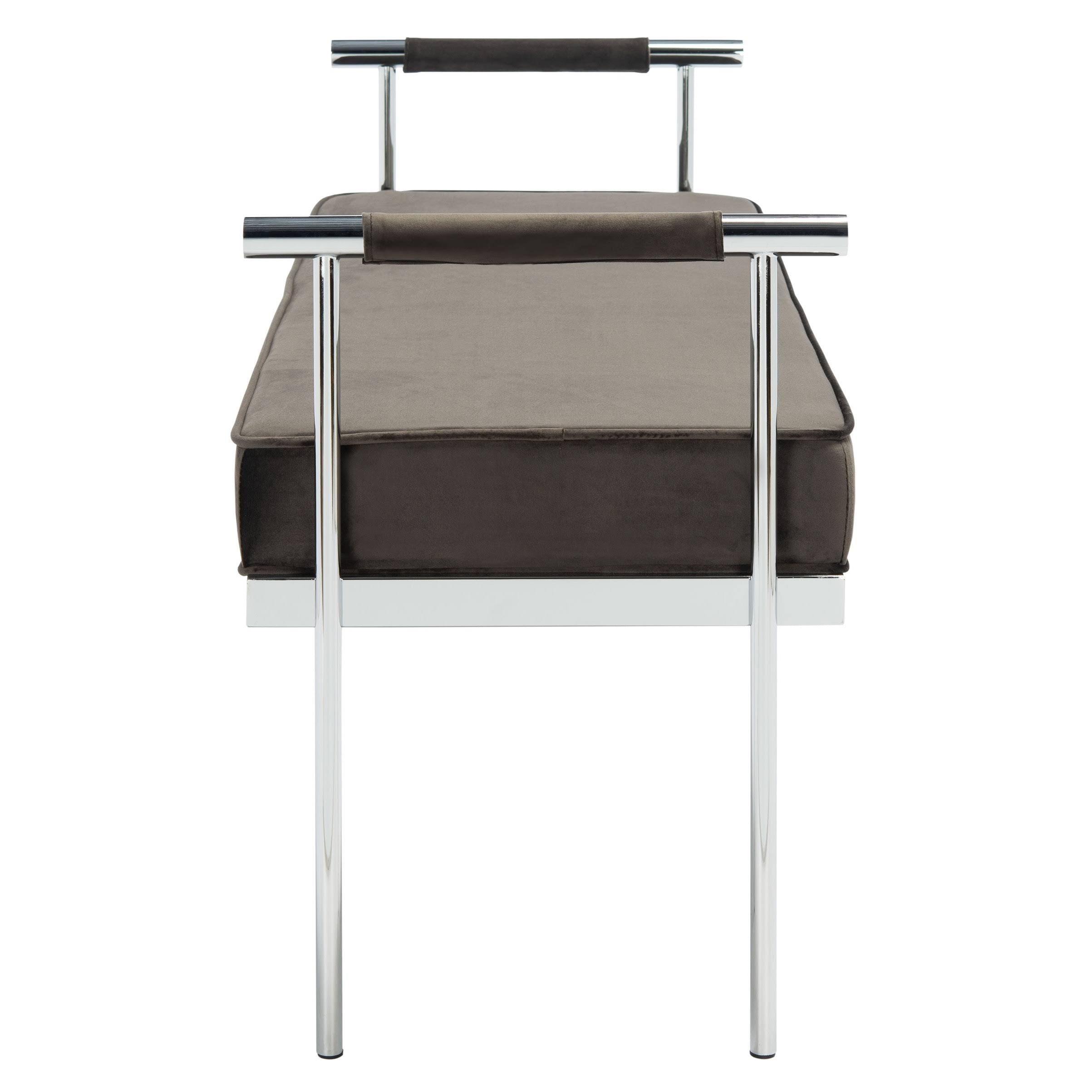 Shale Rectangle Bench with Arms J19720