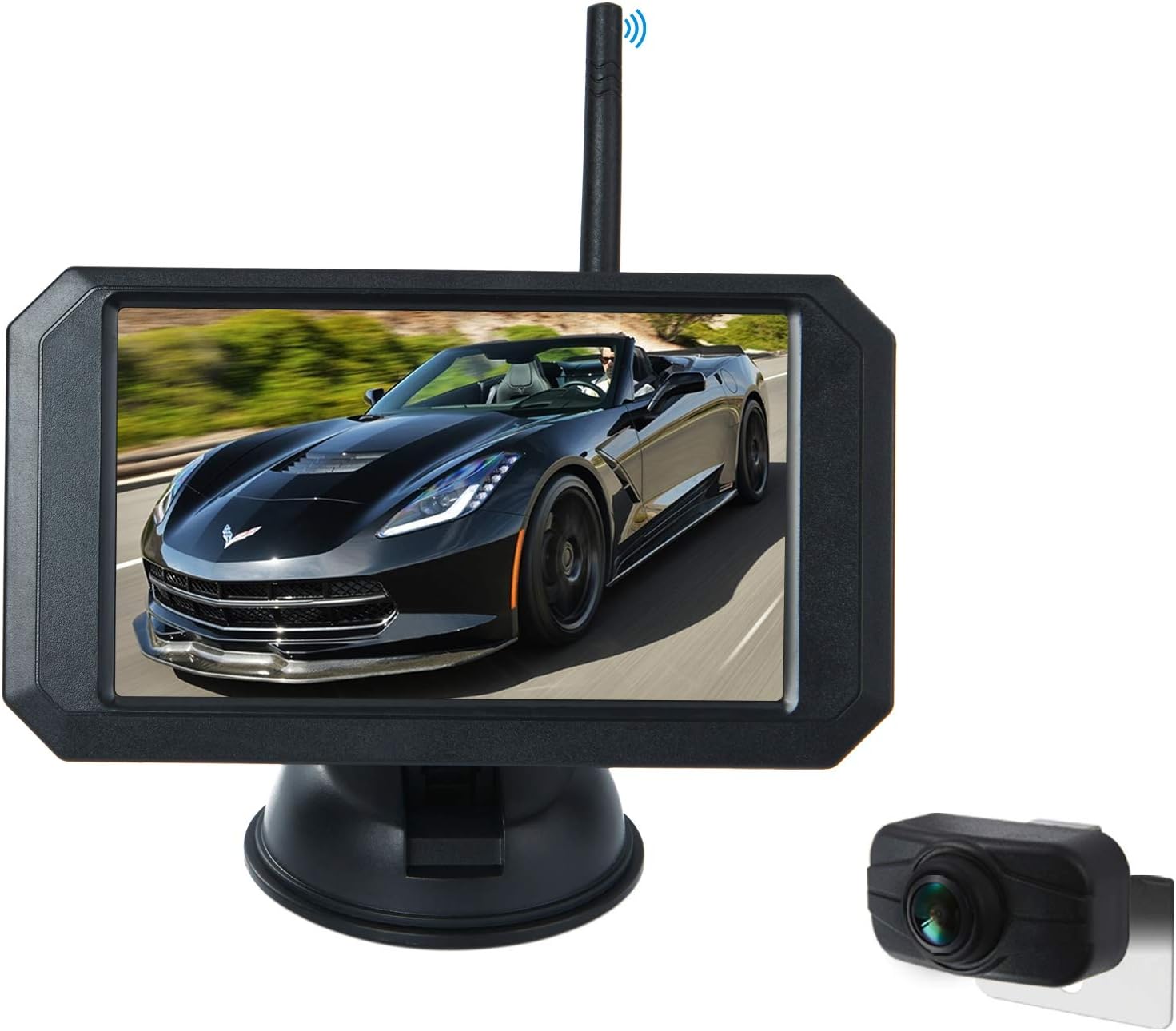 5 Inch HD Wireless Backup Camera System 1080P Pack of 2 V91450