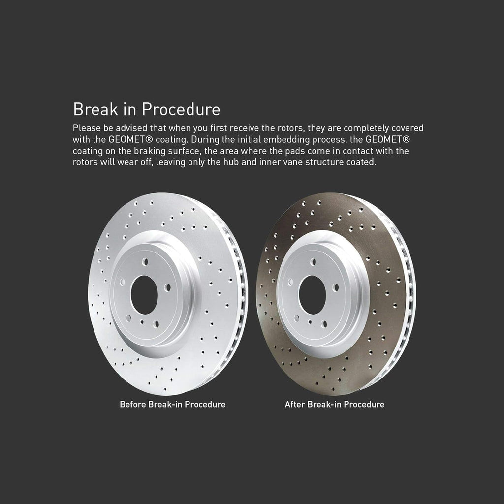 Brake Pads and Rotors Kit with Hardware and Sensor Kit T457