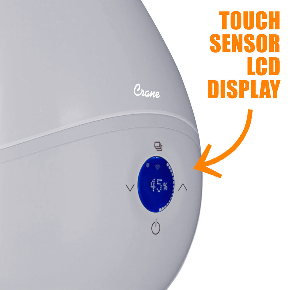 Grey Ultrasonic Cool Mist Humidifier V594284