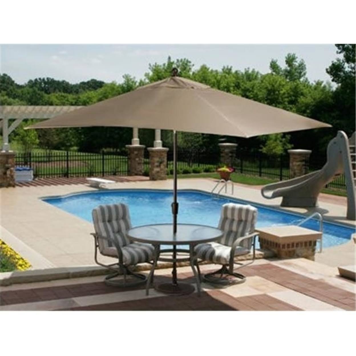 8 x 10 Rectangular Market Umbrella P7975