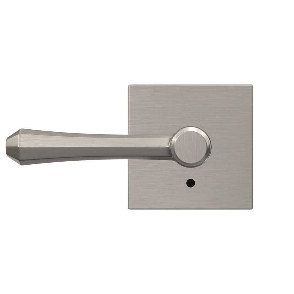 Satin Nickel Non Turning Dummy Lever Lock C254