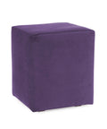 Eggplant Cube Ottoman O824206
